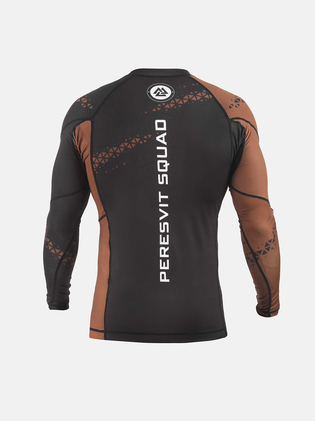 Peresvit Ranked Rashguard Longsleeve Brown, Photo № 2